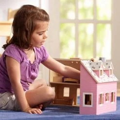 Melissa & Doug Fold and Go Wooden Dollhouse With 2 Dolls and Wooden Furniture -Melissa & Doug Sales 2022 unnamed file 1018