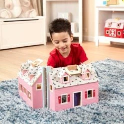 Melissa & Doug Fold and Go Wooden Dollhouse With 2 Dolls and Wooden Furniture -Melissa & Doug Sales 2022 unnamed file 1020