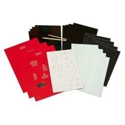 Melissa & Doug Melissa & Doug Deluxe Combo Scratch Art Set: 16 Boards, 2 Stylus Tools, 3 Frames -Melissa & Doug Sales 2022 unnamed file 1040