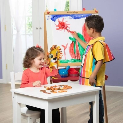 Melissa & Doug Melissa & Doug Easel Accessory Set - Paint, Cups, Brushes, Chalk, Paper, Dry-Erase Marker 3 Melissa & Doug Melissa & Doug Easel Accessory Set - Paint, Cups, Brushes, Chalk, Paper, Dry-Erase Marker