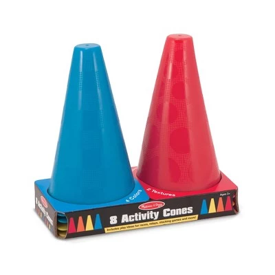 Melissa & Doug Melissa & Doug 8 Activity Cones - Set of 8 1 Melissa & Doug Melissa & Doug 8 Activity Cones - Set of 8