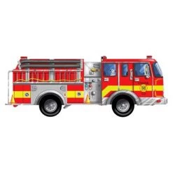 Melissa & Doug Melissa And Doug Fire Truck Jumbo Floor Puzzle 24pc