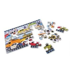 Melissa & Doug Melissa And Doug Traffic Jam Jumbo Floor Puzzle 24pc -Melissa & Doug Sales 2022 unnamed file 1097