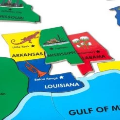 Melissa & Doug Melissa And Doug USA Map Floor Puzzle - 51pc -Melissa & Doug Sales 2022 unnamed file 1124