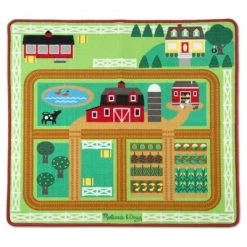 Melissa & Doug Melissa & Doug Round the Barnyard Farm Rug