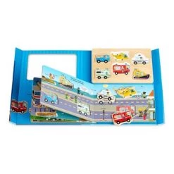 Melissa & Doug Melissa & Doug Book & Puzzle Play Set: To the Rescue