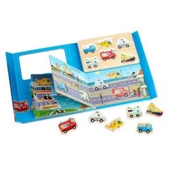Melissa & Doug Melissa & Doug Book & Puzzle Play Set: To the Rescue -Melissa & Doug Sales 2022 unnamed file 1216
