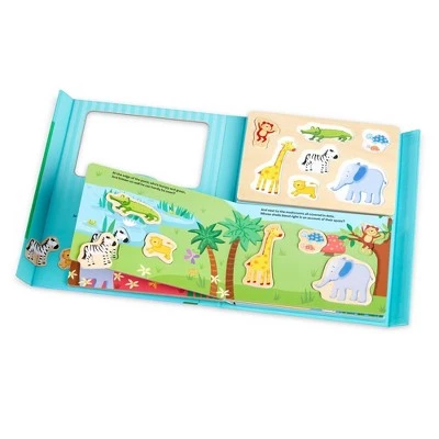 Melissa & Doug Melissa & Doug Book & Puzzle Play Set: In the Jungle 3 Melissa & Doug Melissa & Doug Book & Puzzle Play Set: In the Jungle