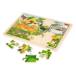Melissa & Doug Melissa & Doug Jigsaw Puzzle 3pc Bundle Farm and Construction and Pets -Melissa & Doug Sales 2022 unnamed file 1259
