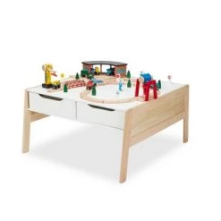 Melissa & Doug Melissa & Doug Wooden Art & Activity Table with Bins