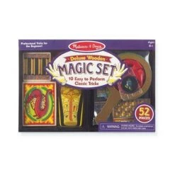 Melissa & Doug Melissa & Doug Deluxe Solid-Wood Magic Set With 10 Classic Tricks -Melissa & Doug Sales 2022 unnamed file 1321