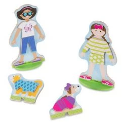 Melissa & Doug Melissa and Doug Best Friends Magnetic Dress-Up Magnetic Activity Set