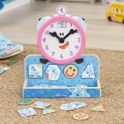 Blue's Clues & You! Melissa & Doug Blues Clues & You! Tickety Tock Magnetic Clock -Melissa & Doug Sales 2022 unnamed file 1422