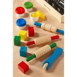 Melissa & Doug Melissa & Doug Shape, Model, and Mold Clay Activity Set - 4 Tubs of Modeling Dough and Tools -Melissa & Doug Sales 2022 unnamed file 1434