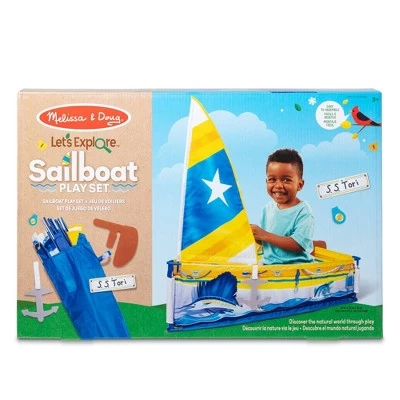 Melissa & Doug Melissa & Doug Let's Explore Sailboat Play Set 4 Melissa & Doug Melissa & Doug Let's Explore Sailboat Play Set - Image 2