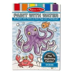 Melissa & Doug Melissa & Doug Paint With Water Activity Books Set: Farm, Ocean, Safari -Melissa & Doug Sales 2022 unnamed file 1519