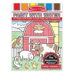 Melissa & Doug Melissa & Doug Paint With Water Activity Books Set: Farm, Ocean, Safari -Melissa & Doug Sales 2022 unnamed file 1522