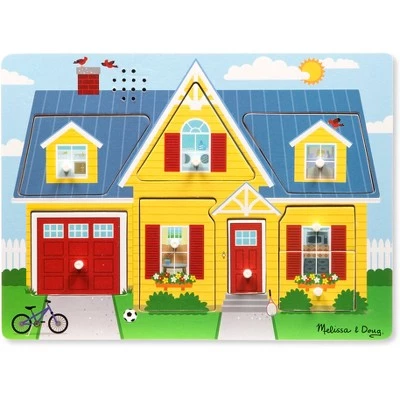 Melissa & Doug Around the House Sound Puzzle Set - 8pc 3 Melissa & Doug Around the House Sound Puzzle Set - 8pc