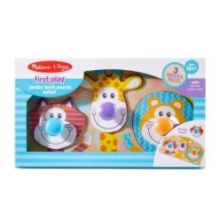 Melissa & Doug First Play Wooden Jumbo Knob Safari Animal Puzzle (3pc) -Melissa & Doug Sales 2022 unnamed file 1568