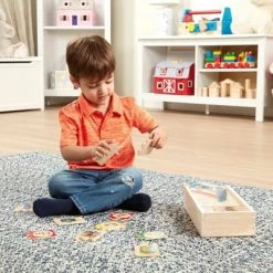 Melissa & Doug Melissa & Doug Self-Correcting Alphabet Wooden Puzzles With Storage Box 27pc -Melissa & Doug Sales 2022 unnamed file 1572