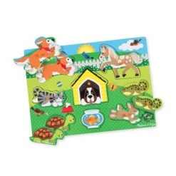 Melissa & Doug Melissa & Doug Peg Puzzle Set - 6 Puzzles -Melissa & Doug Sales 2022 unnamed file 1581