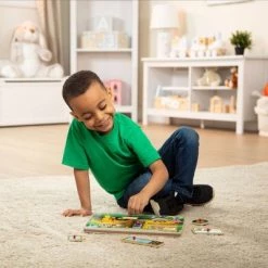 Melissa & Doug Melissa & Doug The Wheels on the Bus Sound Puzzle 6pc