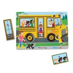 Melissa & Doug Melissa & Doug The Wheels on the Bus Sound Puzzle 6pc -Melissa & Doug Sales 2022 unnamed file 1612
