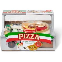 Melissa & Doug Melissa & Doug Top & Bake Pizza Counter 34pc