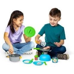 Melissa & Doug Melissa & Doug Let's Explore Outdoor Cooking Play Set - 27pc -Melissa & Doug Sales 2022 unnamed file 1691