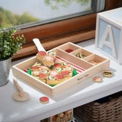 Melissa & Doug Melissa & Doug Pizza Party Wooden Play Food Set With 18Toppings 15 Melissa & Doug Melissa & Doug Pizza Party Wooden Play Food Set With 18Toppings -Melissa & Doug Sales 2022 unnamed file 1713