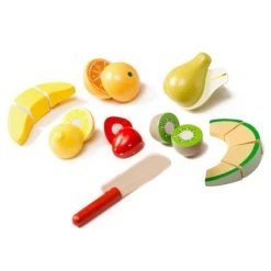 Melissa & Doug Melissa & Doug Cutting Fruit Set - Wooden Play Food Kitchen Accessory -Melissa & Doug Sales 2022 unnamed file 1740