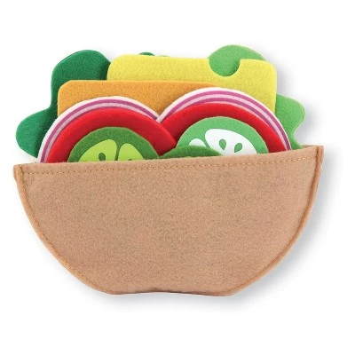 Melissa & Doug Melissa & Doug Felt Food Sandwich Play Food Set (33pc) 5 Melissa & Doug Melissa & Doug Felt Food Sandwich Play Food Set (33pc) - Image 3