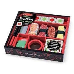 Melissa & Doug Melissa & Doug Sushi Slicing Wooden Play Food Set