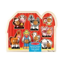 Melissa & Doug Melissa & Doug Farm Animals Jumbo Knob Wooden Puzzle (8pc) 7 Melissa & Doug Melissa & Doug Farm Animals Jumbo Knob Wooden Puzzle (8pc) -Melissa & Doug Sales 2022 unnamed file 18
