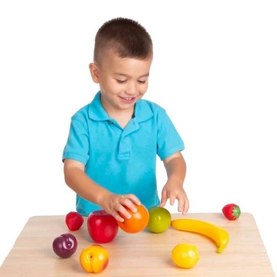 Melissa & Doug Melissa & Doug Playtime Produce Fruits Play Food Set With Crate (9pc) 5 Melissa & Doug Melissa & Doug Playtime Produce Fruits Play Food Set With Crate (9pc) - Image 3