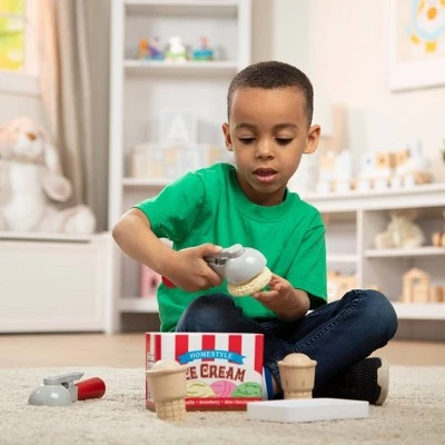 Melissa & Doug Melissa & Doug Scoop and Stack Ice Cream Cone Magnetic Pretend Play Set 6 Melissa & Doug Melissa & Doug Scoop and Stack Ice Cream Cone Magnetic Pretend Play Set - Image 4
