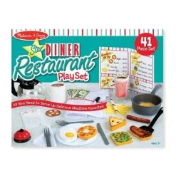 Melissa & Doug Melissa & Doug Star Diner Restaurant Play Set -Melissa & Doug Sales 2022 unnamed file 1853
