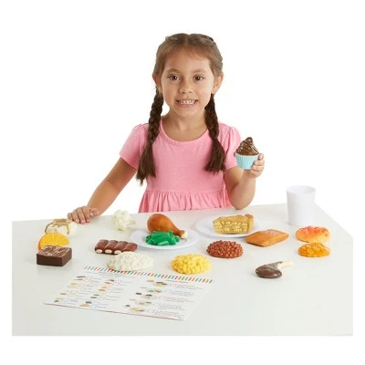 Melissa & Doug Melissa & Doug Food Fun Combine & Dine Dinners - Red 4 Melissa & Doug Melissa & Doug Food Fun Combine & Dine Dinners - Red - Image 2