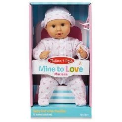 Melissa & Doug Melissa & Doug Mine to Love Mariana 12-Inch Poseable Baby Doll With Romper and Hat -Melissa & Doug Sales 2022 unnamed file 189