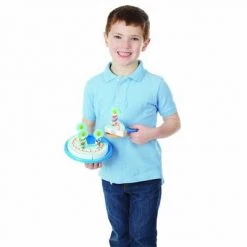 Melissa & Doug Melissa & Doug Mickey Mouse Wooden Pizza and Birthday Cake Set (32pc) - Play Food