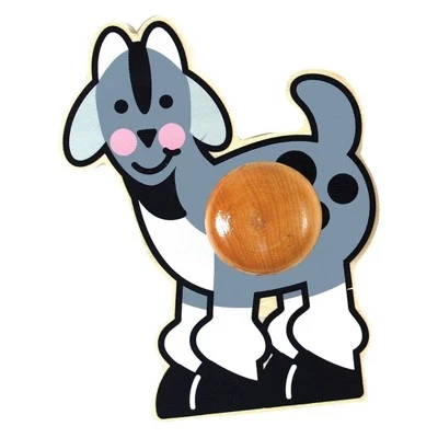 Melissa & Doug Melissa & Doug Farm Animals Jumbo Knob Wooden Puzzle (8pc) 5 Melissa & Doug Melissa & Doug Farm Animals Jumbo Knob Wooden Puzzle (8pc) - Image 4