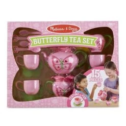 Melissa & Doug Melissa & Doug Sunny Patch Bella Butterfly Tea Set (17pc) - Play Food Accessories -Melissa & Doug Sales 2022 unnamed file 1947