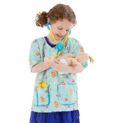 Melissa & Doug Melissa & Doug Pediatric Nurse Role Play Costume Set (8pc) - Includes Baby Doll, Stethoscope -Melissa & Doug Sales 2022 unnamed file 1989