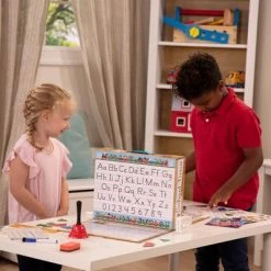 Melissa & Doug Melissa & Doug School Time! Classroom Play Set Game - Be Teacher or Student