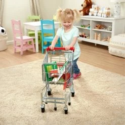 Melissa & Doug Melissa & Doug Toy Shopping Cart With Sturdy Metal Frame