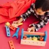 Melissa & Doug Melissa & Doug Take-Along Tool Kit Wooden Construction Toy (24pc)