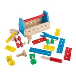 Melissa & Doug Melissa & Doug Take-Along Tool Kit Wooden Construction Toy (24pc) 11 Melissa & Doug Melissa & Doug Take-Along Tool Kit Wooden Construction Toy (24pc) -Melissa & Doug Sales 2022 unnamed file 2094