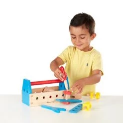 Melissa & Doug Melissa & Doug Take-Along Tool Kit Wooden Construction Toy (24pc) 15 Melissa & Doug Melissa & Doug Take-Along Tool Kit Wooden Construction Toy (24pc) -Melissa & Doug Sales 2022 unnamed file 2098