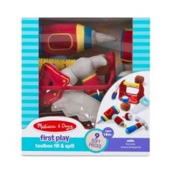 Melissa & Doug Melissa & Doug Toolbox Fill and Spill Toddler Toy With Vibrating Drill (9pc) -Melissa & Doug Sales 2022 unnamed file 2107