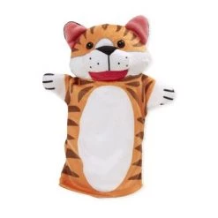 Melissa & Doug Melissa & Doug Zoo Friends Hand Puppets 4pk - Elephant, Giraffe, Tiger, and Monkey -Melissa & Doug Sales 2022 unnamed file 2151